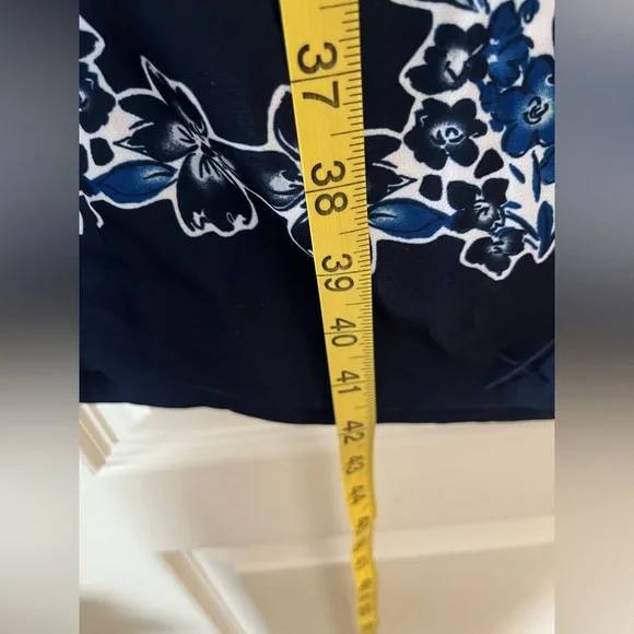 Jessica London Floral Sleeveless Dress - White and Blue Women’s Size 16W - Picture 8 of 16